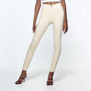 Zara skinny jeans high rise never worn